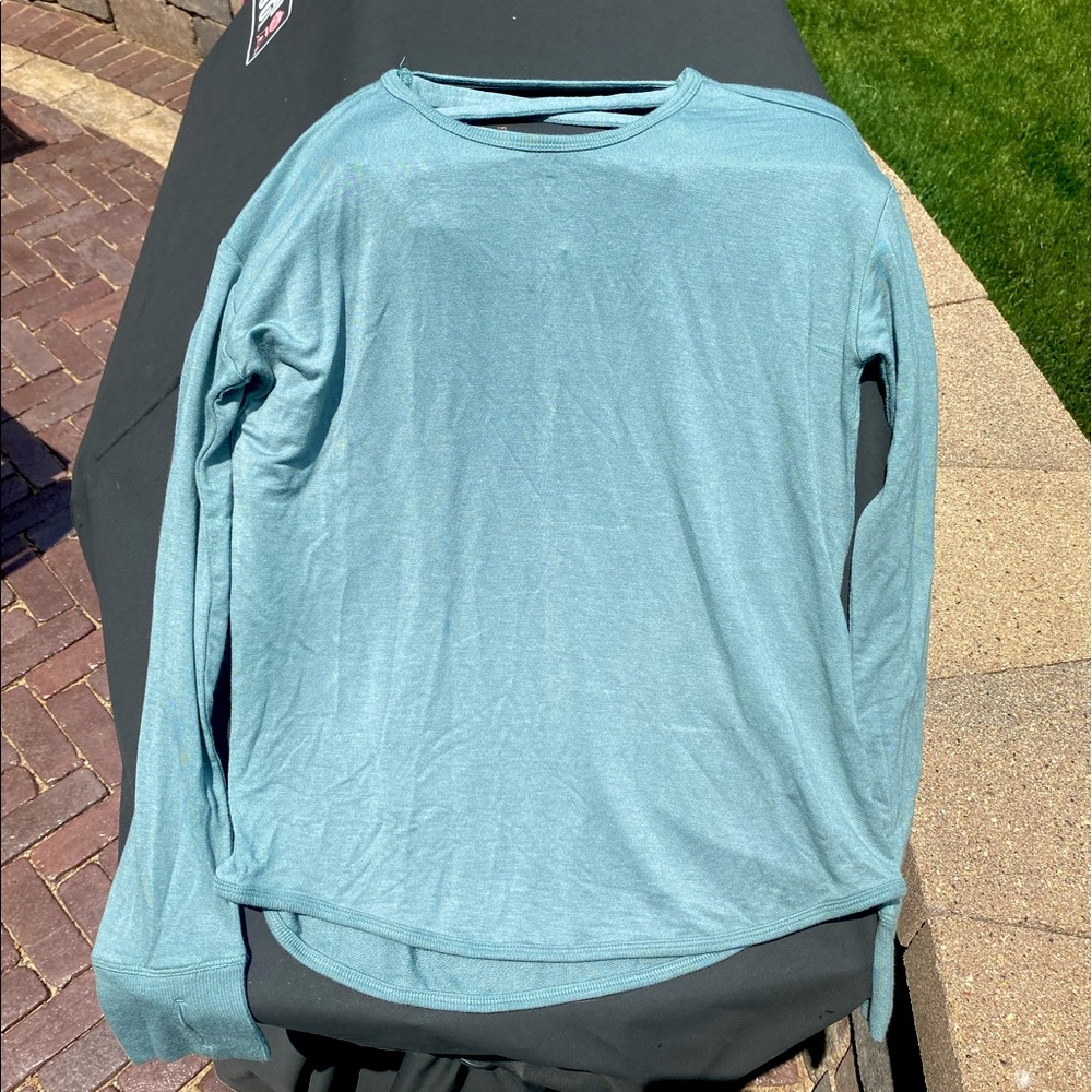 Olive green sweater/long sleeve shirt